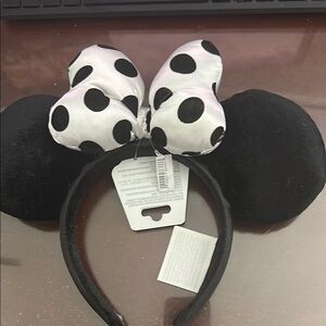Disney Black and White Polka Dot Ears